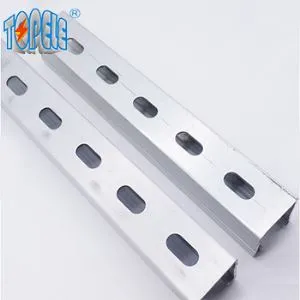 Канален канал с поцинкована стомана