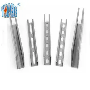 стоманена поцинкована униструт прорезен канал