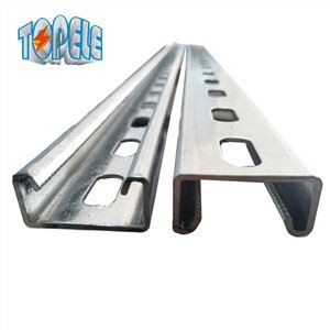 Подпора на канал 1-5 / 8 Единична 10-крачна горещо поцинкована стомана